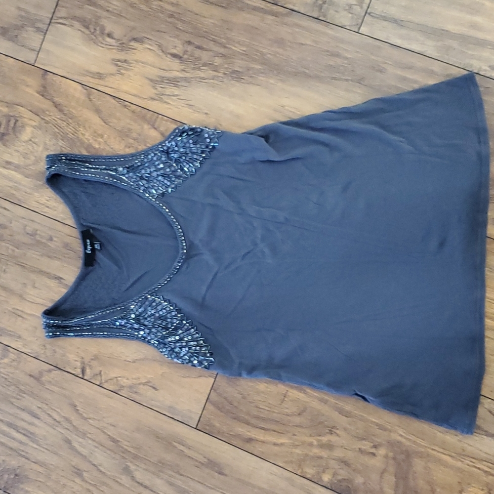 Express Beaded Tank Top